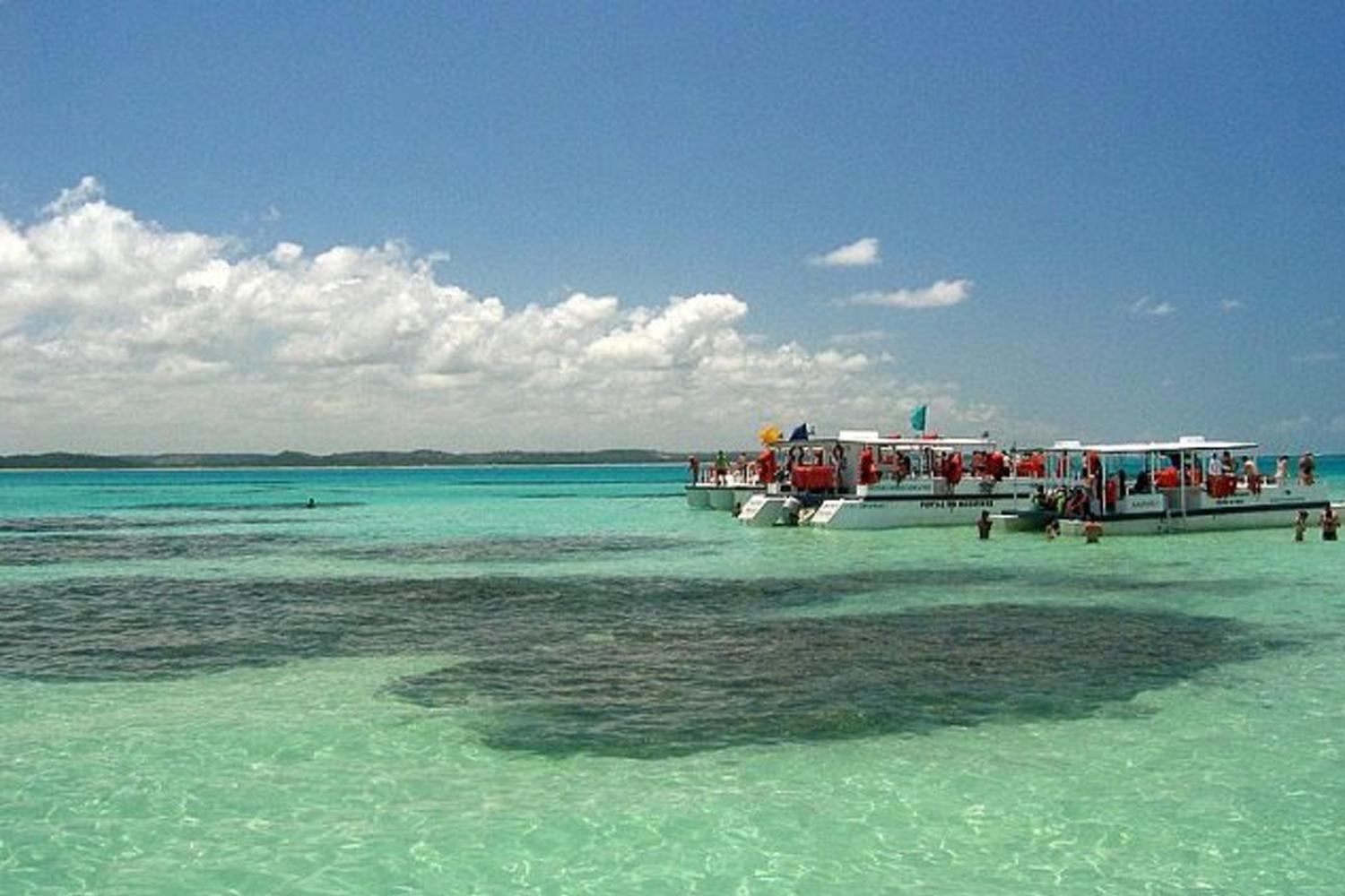 The beautiful beaches from northeast of Brazil